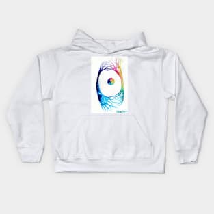 Connected neurons Kids Hoodie